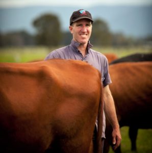 Sam Graham and his father received the Lion Dairy grants to reduce energy usage in their farm in Australia.