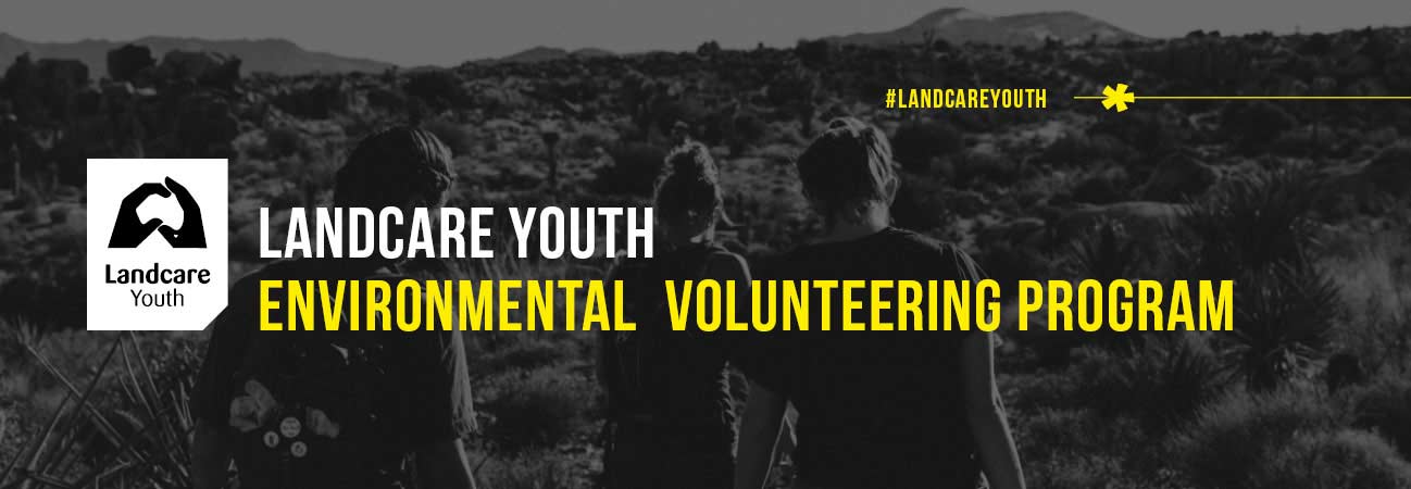 Landcare Youth Environmental Volunteering Program Header Graphic