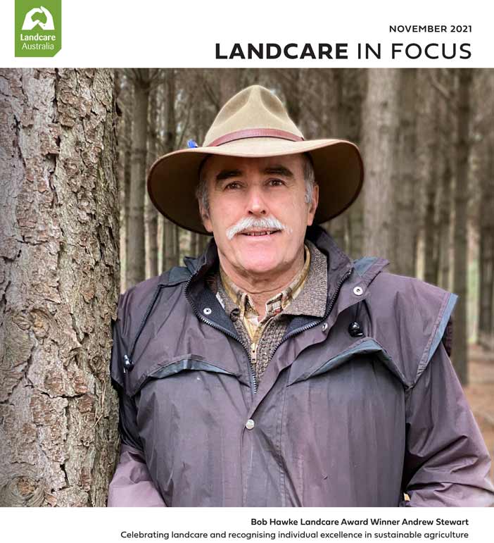 Landcare In Focus magazine cover for November 2021