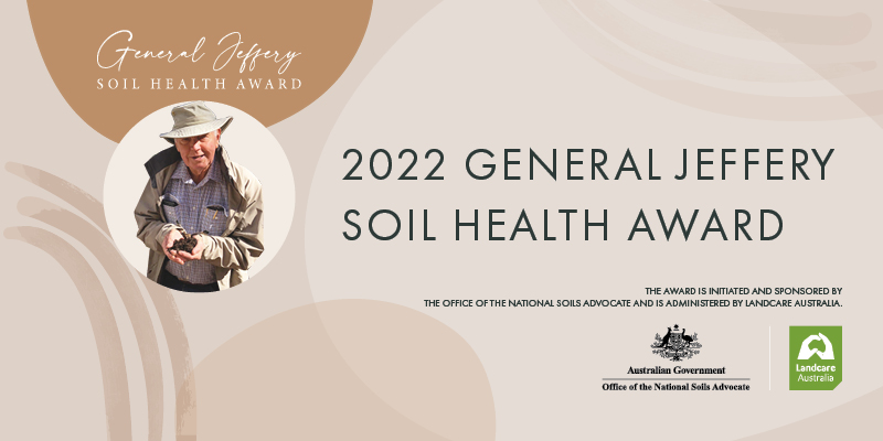 General Jeffery Soil Health Award Header Image