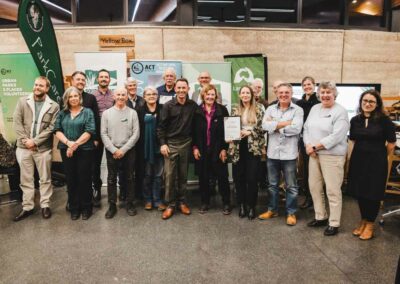 Local winners announced at the ACT Landcare Awards ceremony